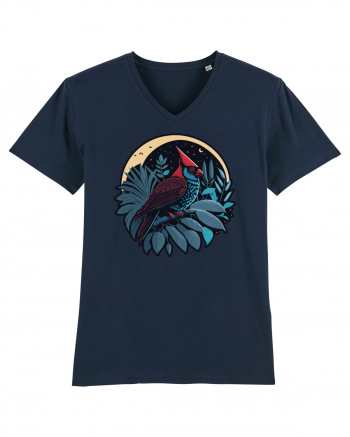 Red cardinal moon jungle  French Navy