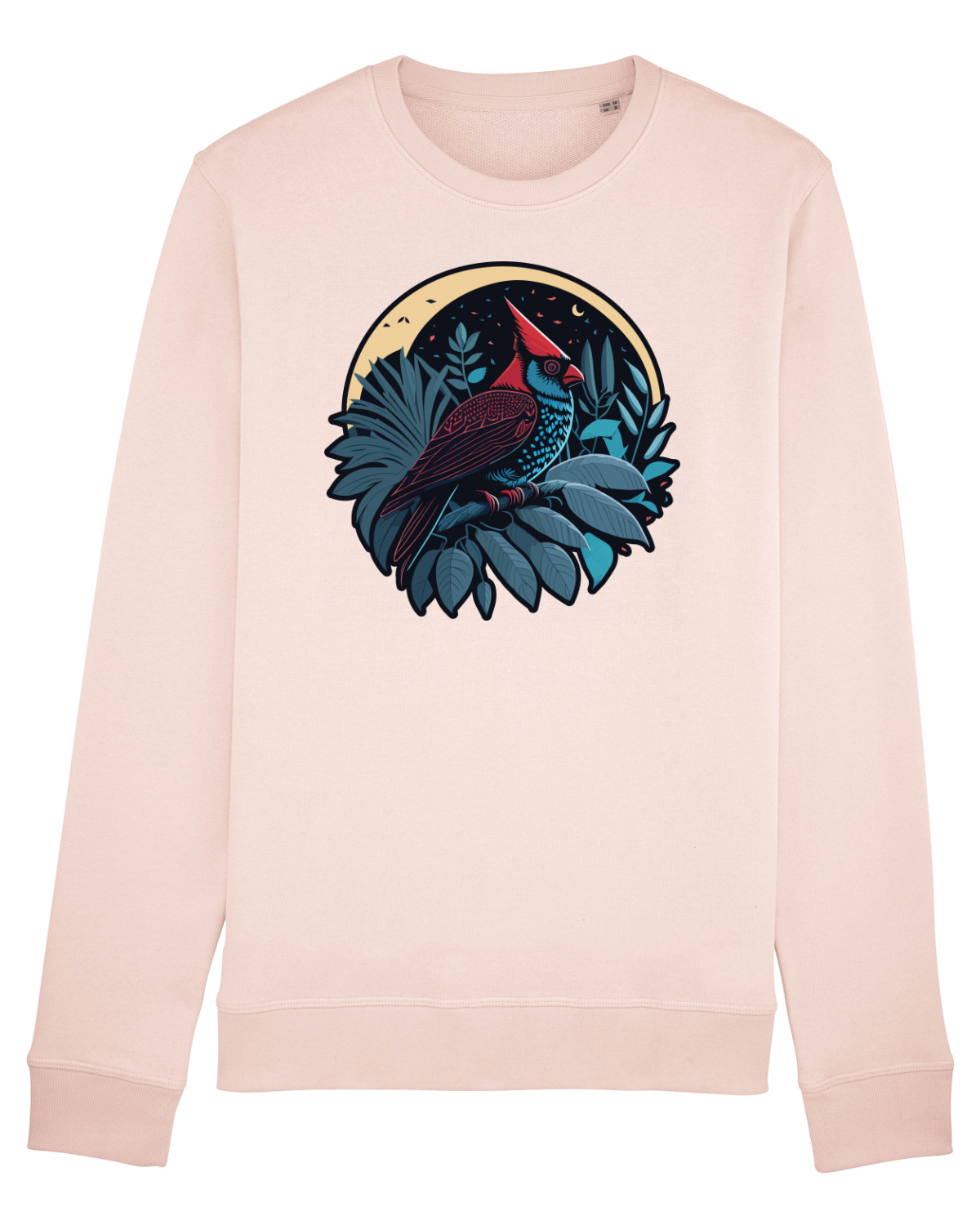 Bluză mânecă lungă Unisex Rise Candy Pink