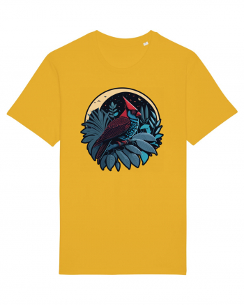 Red cardinal moon jungle  Spectra Yellow