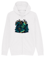 Peisaj exotic de munte #2 Hanorac cu fermoar Unisex Connector