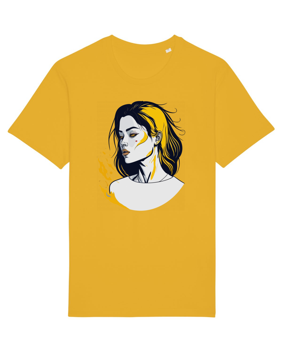 Tricou mânecă scurtă Unisex Rocker Spectra Yellow