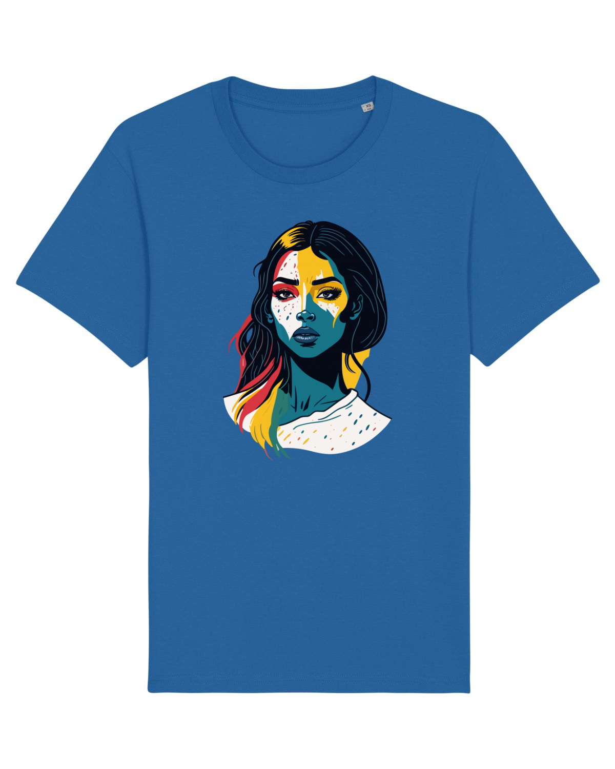 Tricou mânecă scurtă Unisex Rocker Royal Blue