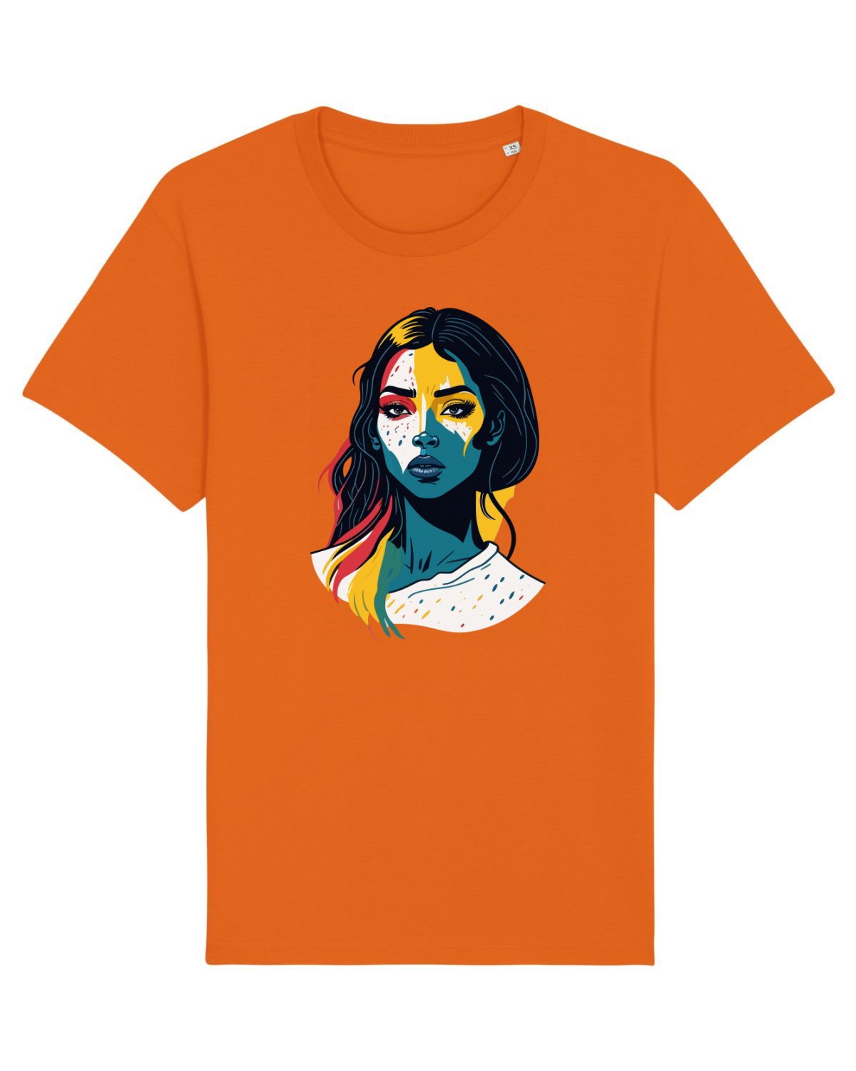 Tricou mânecă scurtă Unisex Rocker Bright Orange