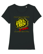 Azi mi-am propus sa nu injur in trafic, dar nu forta Tricou mânecă scurtă guler larg fitted Damă Expresser