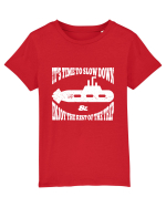 It’s time to slow down and enjoy the rest of  the trip SUBMARINE Tricou mânecă scurtă  Copii Mini Creator