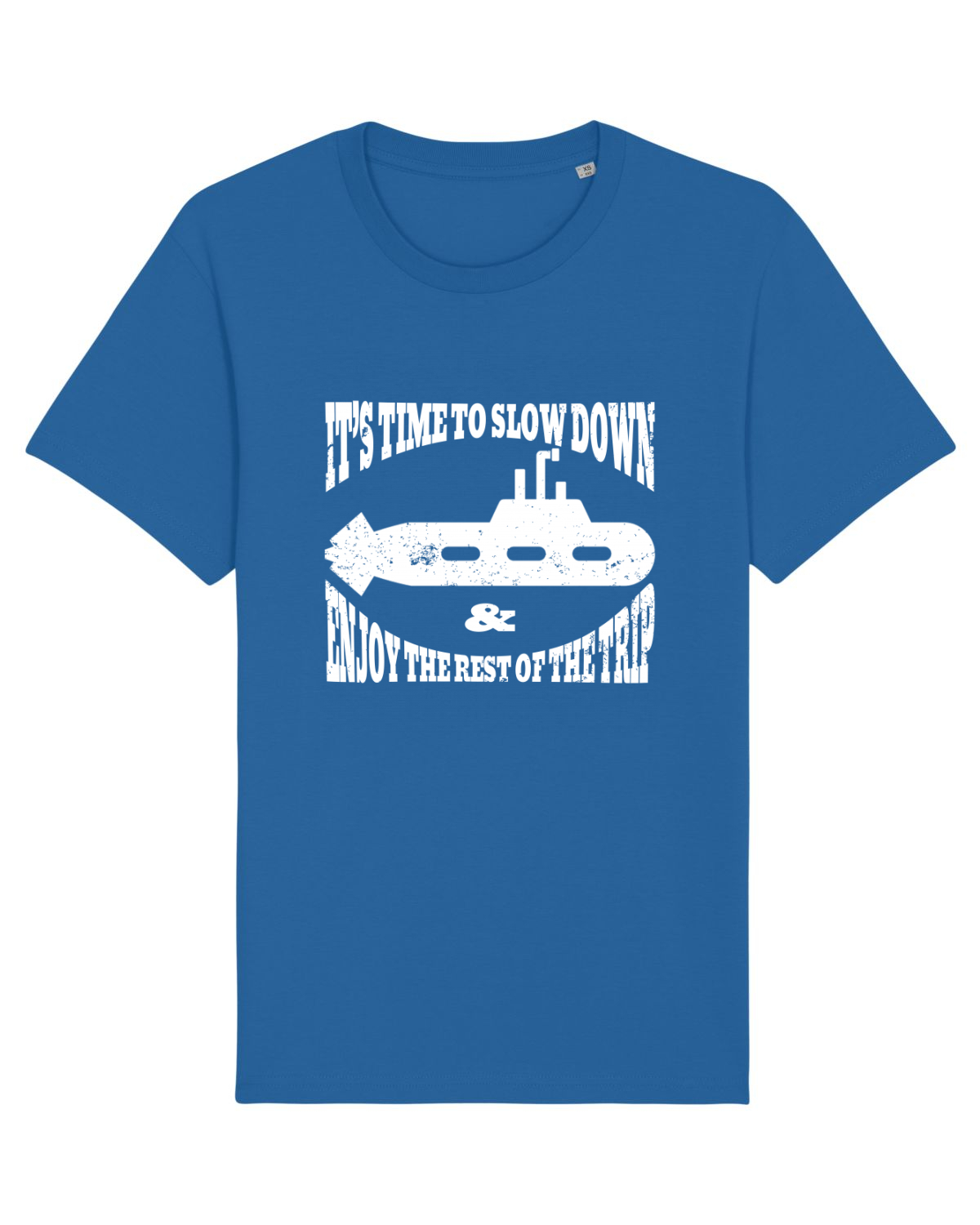 Tricou mânecă scurtă Unisex Rocker Royal Blue