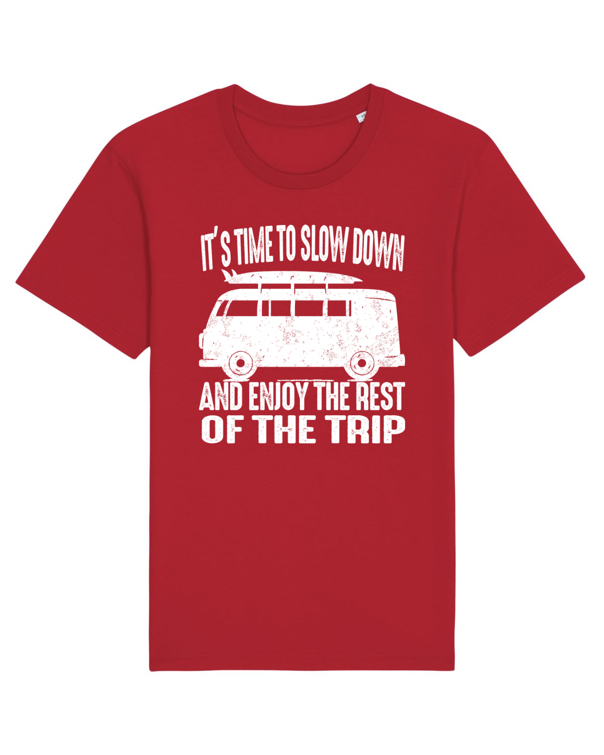 Tricou mânecă scurtă Unisex Rocker Red