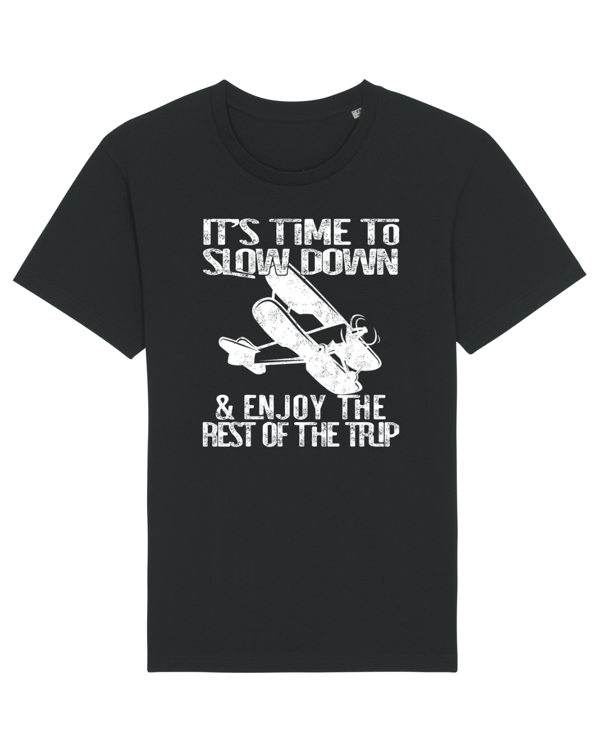 Tricou mânecă scurtă Unisex Rocker Black