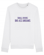 small boobs Bluză mânecă lungă Unisex Rise