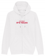 eat pussy it s vegan Hanorac cu fermoar Unisex Connector