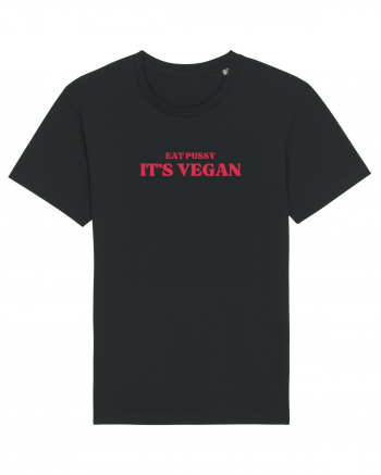 eat pussy it s vegan Black