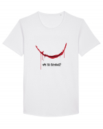 Why so serious? Tricou mânecă scurtă guler larg Bărbat Skater