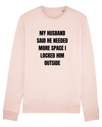 MY HUSBAND SAID HE NEEDED MORE SPACE I LOCKED HIM OUTSIDE Candy Pink