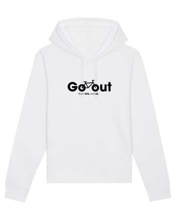 Go bike! White