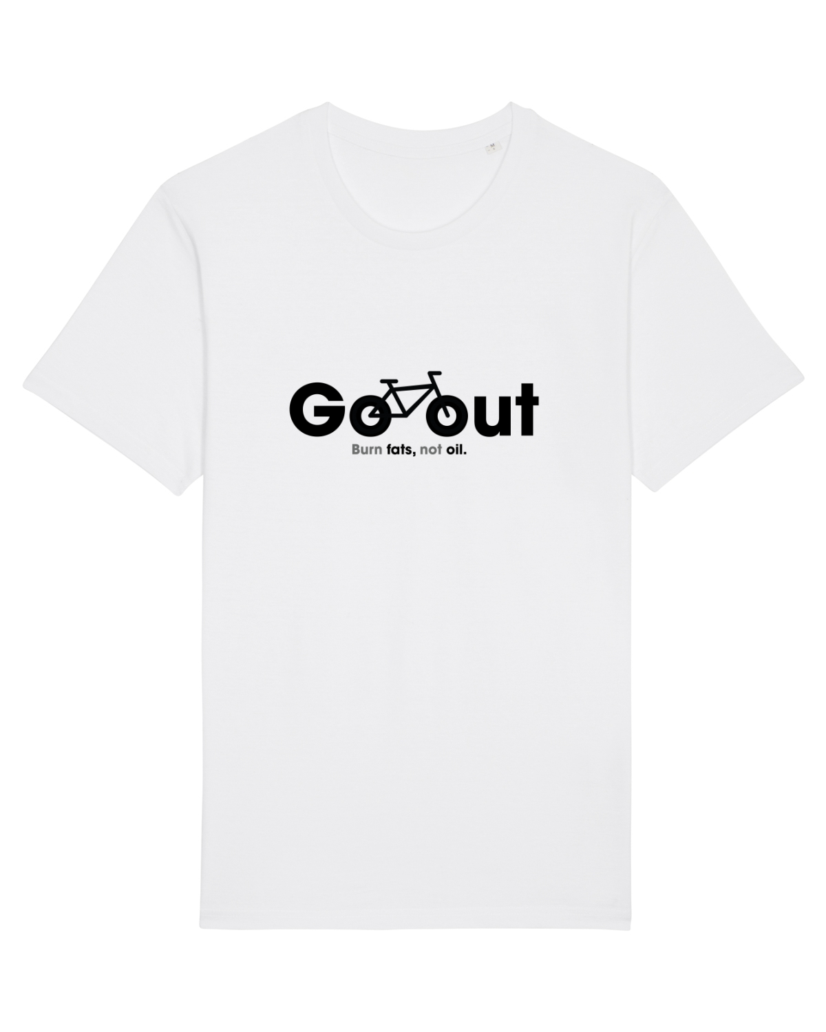 Tricou mânecă scurtă Unisex Rocker White