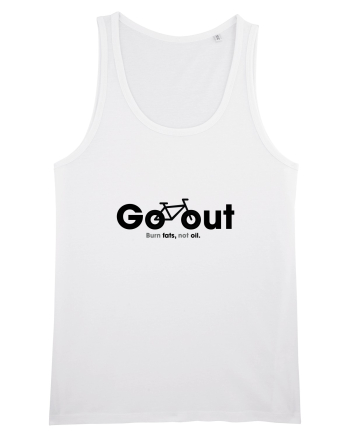 Go bike! White