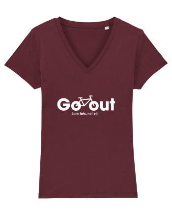 Go bike! Burgundy