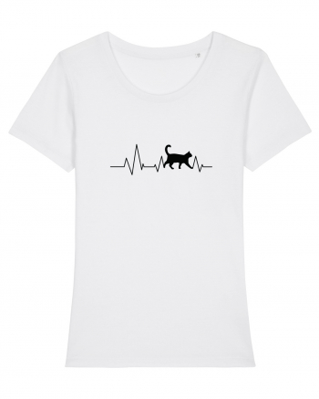 Cat pulse White