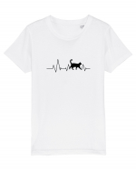 Cat pulse Tricou mânecă scurtă  Copii Mini Creator