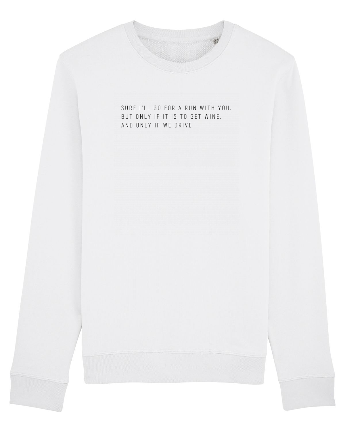 Bluză mânecă lungă Unisex Rise White
