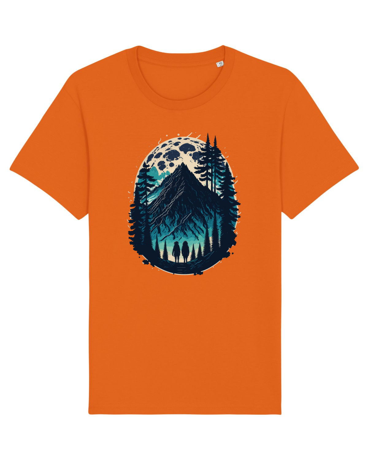 Tricou mânecă scurtă Unisex Rocker Bright Orange