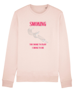 SMOKING you smoke to enjoy i smoke to die Bluză mânecă lungă Unisex Rise