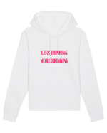 less thinking more drinking Hanorac Unisex Drummer