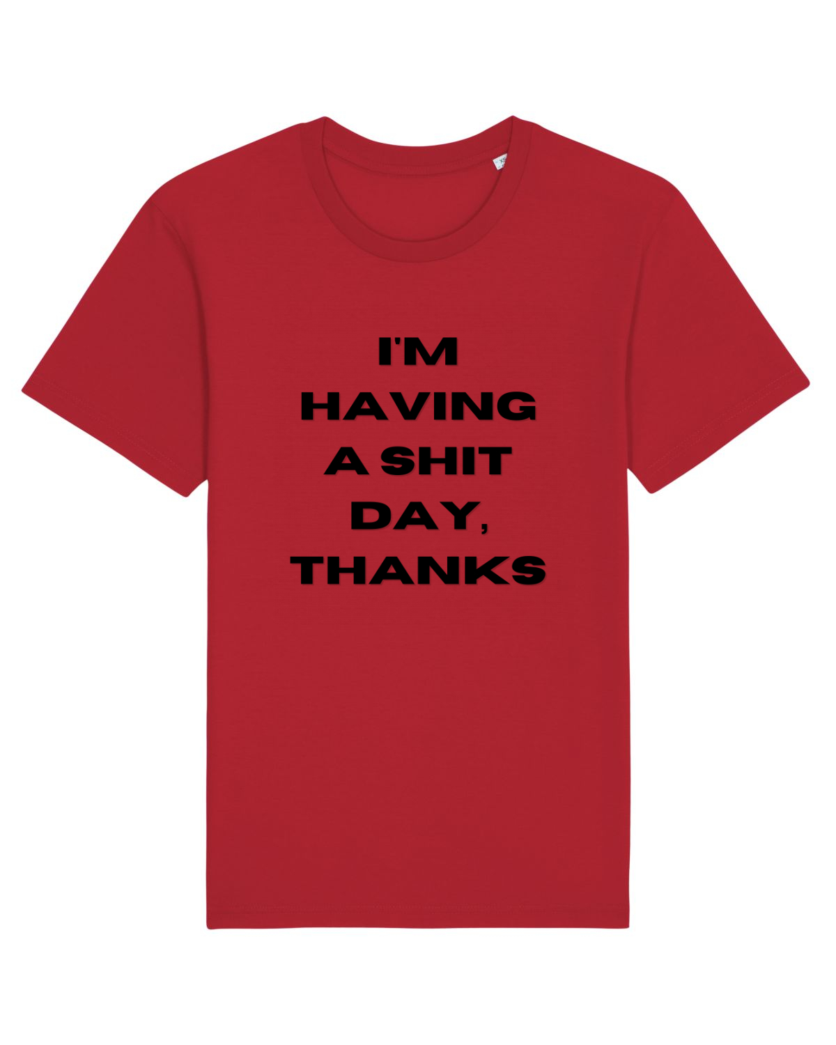 Tricou mânecă scurtă Unisex Rocker Red