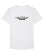 no i don t know everything but i do know enough to make me dangerous Tricou mânecă scurtă guler larg Bărbat Skater