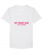 not tonight dear i ve got a deadline Tricou mânecă scurtă guler larg Bărbat Skater