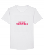 MAKE YOURSELF HARD TO KILL Tricou mânecă scurtă guler larg Bărbat Skater