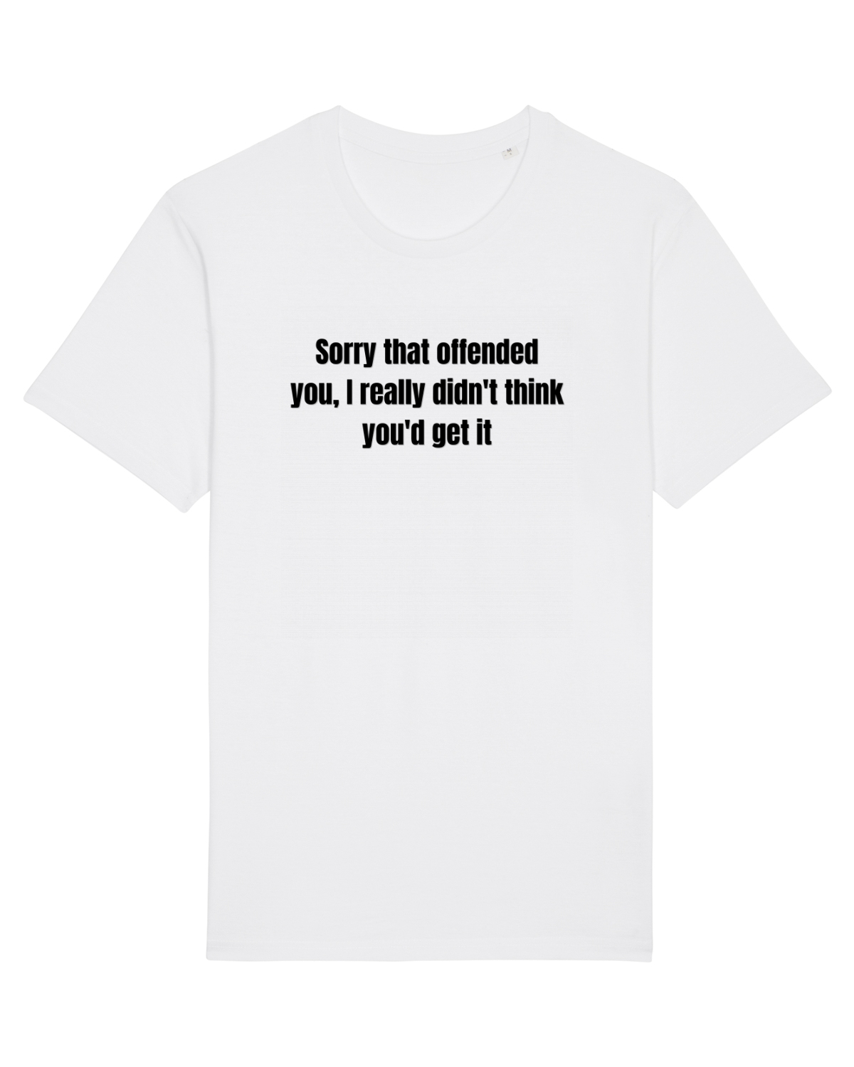 Tricou mânecă scurtă Unisex Rocker White