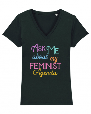 Ask me about my feminist agenda Black