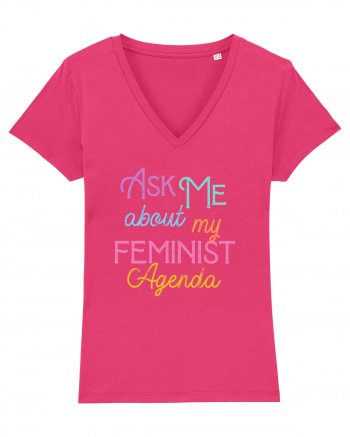 Ask me about my feminist agenda Raspberry