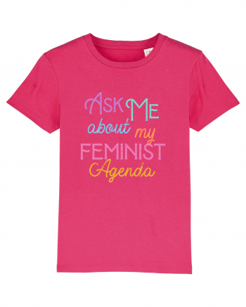 Ask me about my feminist agenda Raspberry