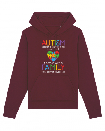 AUTISM Burgundy