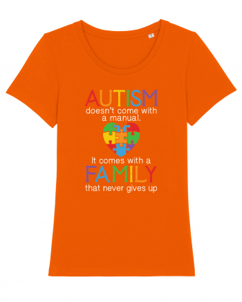 AUTISM Bright Orange