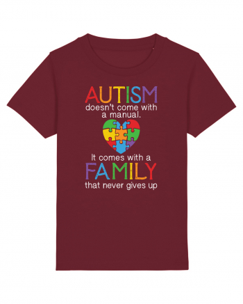 AUTISM Burgundy