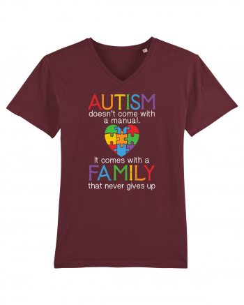 AUTISM Burgundy