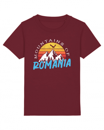 Mountains of Romania Burgundy