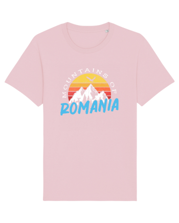 Mountains of Romania Cotton Pink