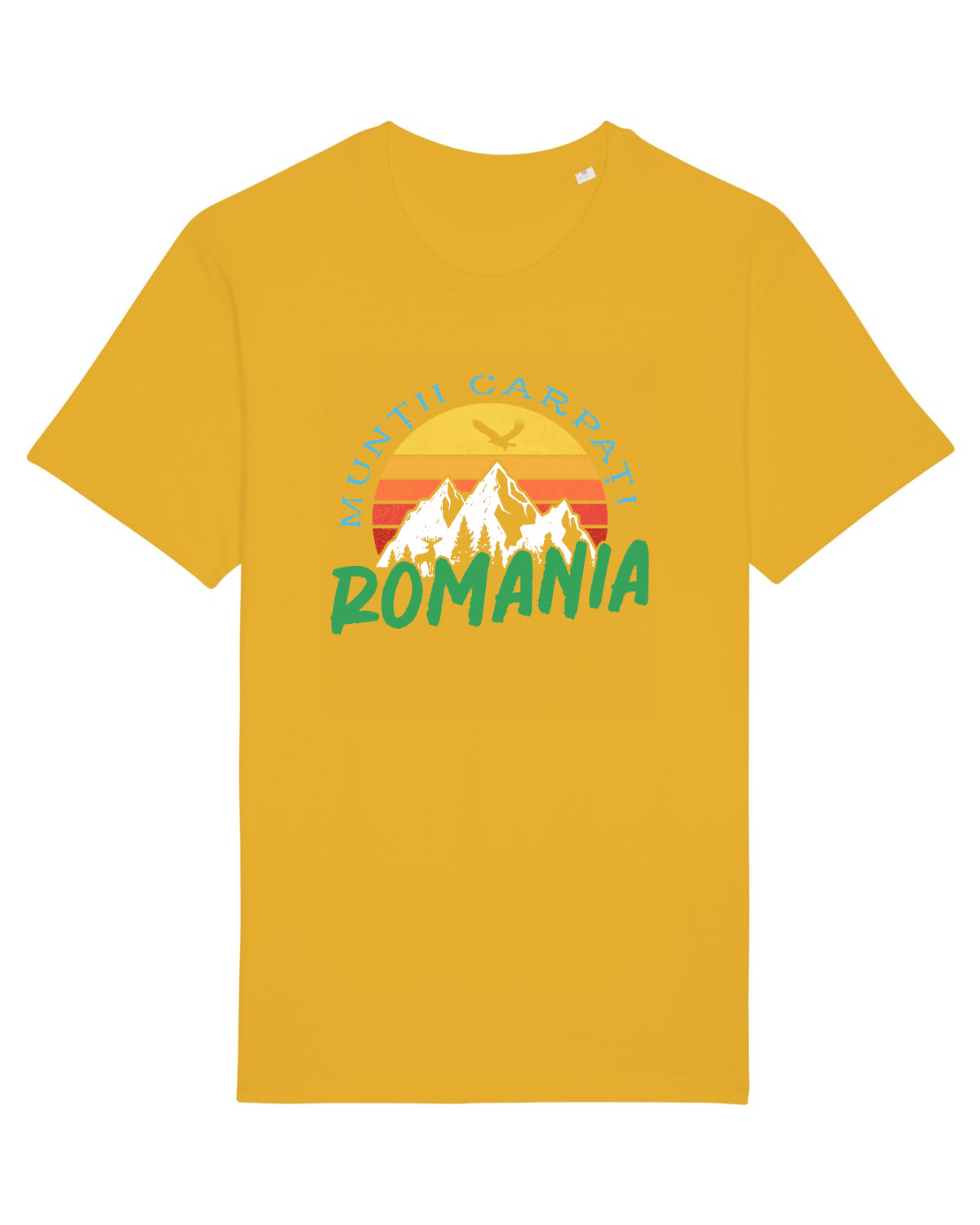 Tricou mânecă scurtă Unisex Rocker Spectra Yellow