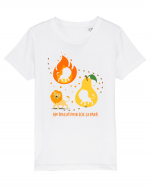 Am trecut prin foc și pară Tricou mânecă scurtă  Copii Mini Creator