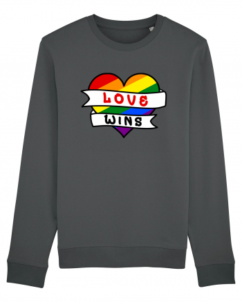 Love Wins Anthracite