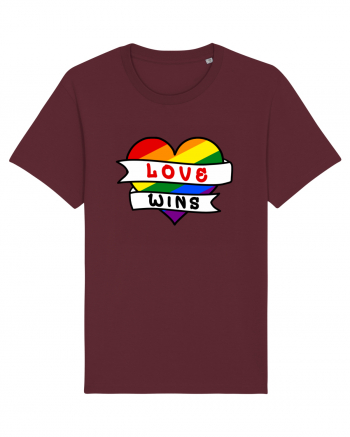 Love Wins Burgundy