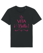 Viața e frumoasă Tricou mânecă scurtă Unisex Rocker