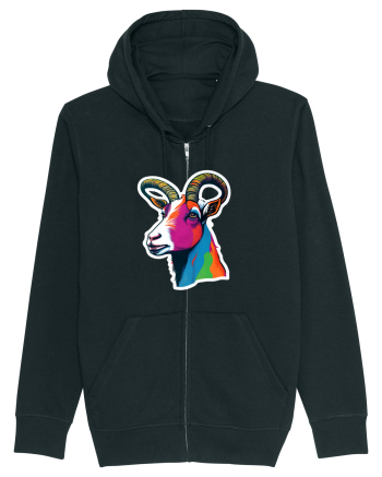 popart goat Black