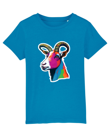 popart goat Azur