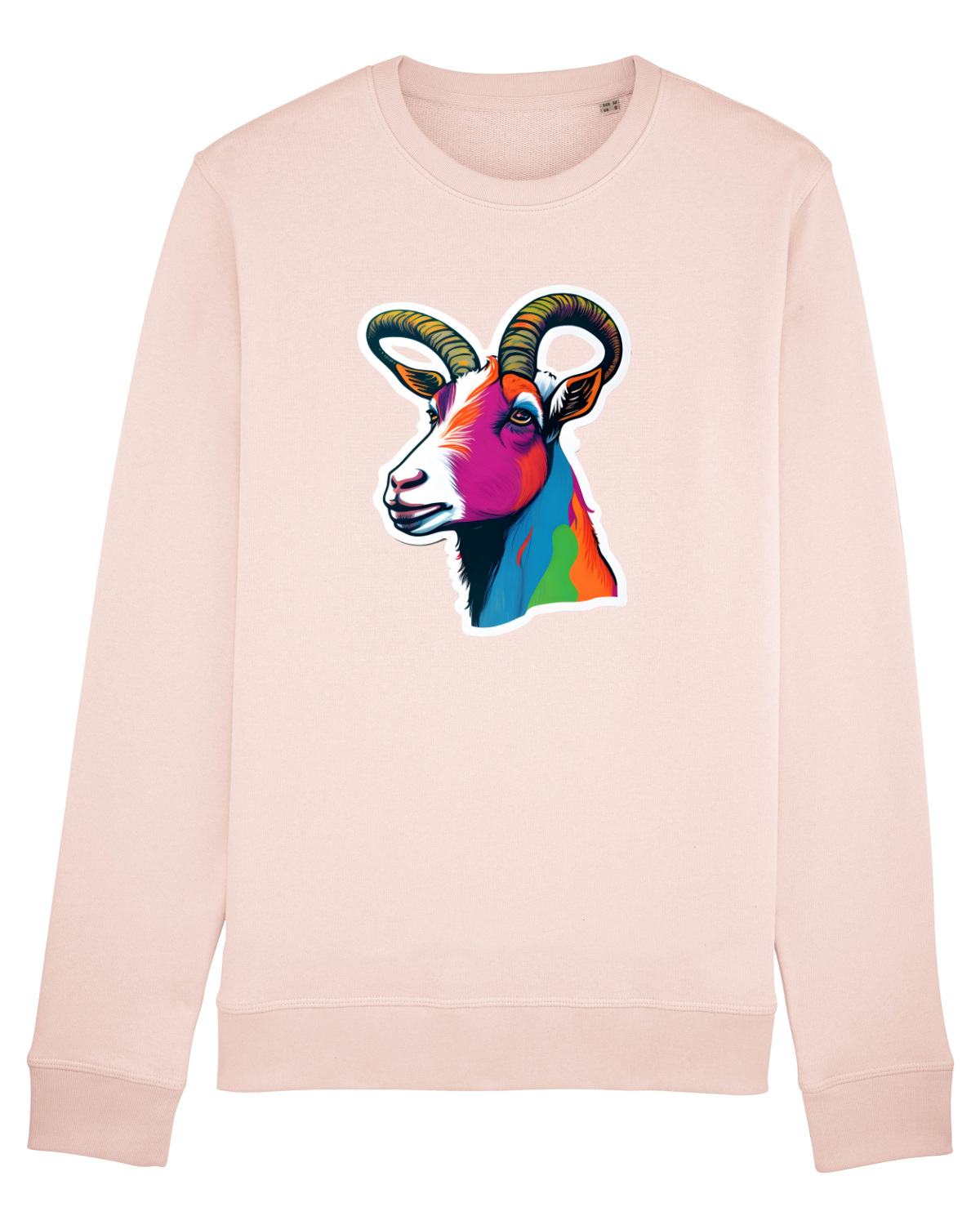 Bluză mânecă lungă Unisex Rise Candy Pink