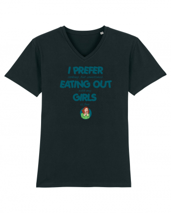 I PREFER EATING OUT (with my) GIRLS Black